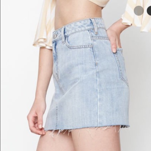 PacSun basic denim mini skirt - nwt - Picture 2 of 8